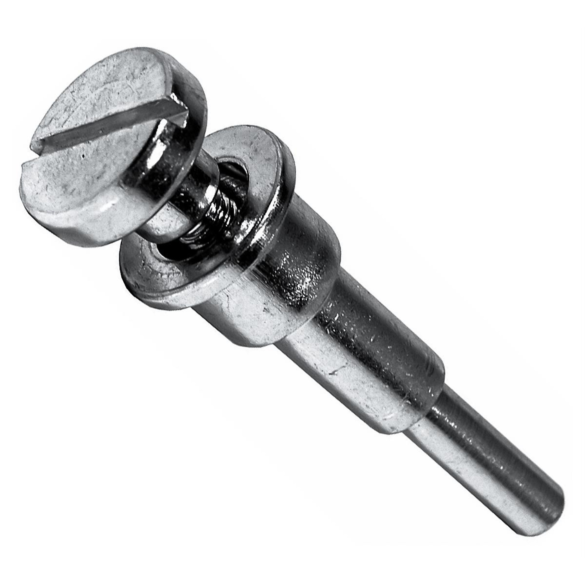 K Tool International Cut-Off Wheel Arbor/Mandrel — Chrome Finish, Model# KTI70013